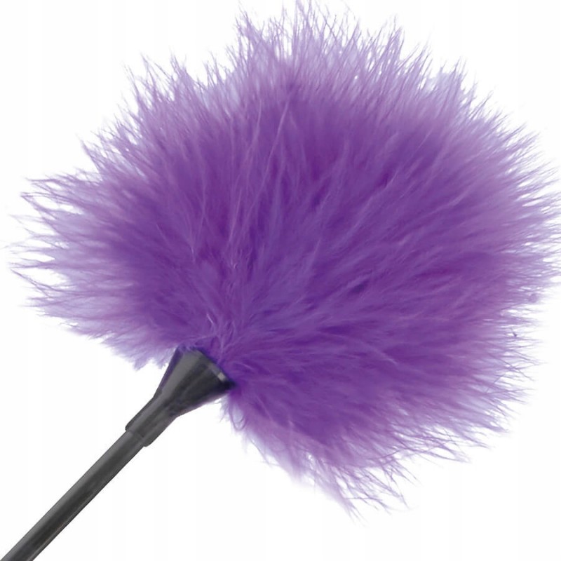 Фіолетове пір'ячко для лоскоту Darkness Purple Feather, 42 см