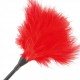 Червоне пір'ячко для лоскоту Darkness Red Feather, 42 см