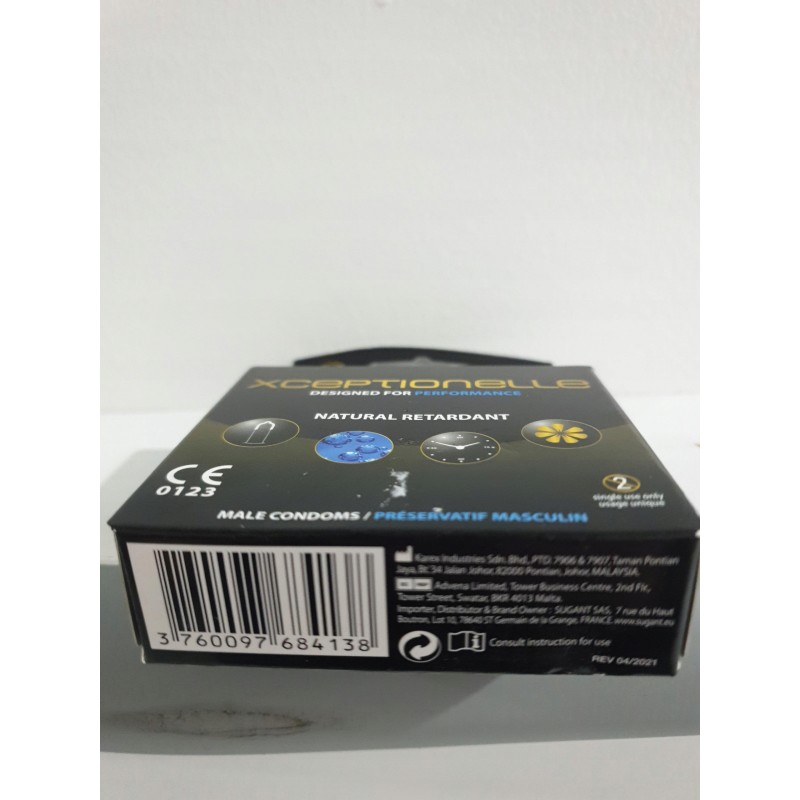 Презервативи Xceptionelle Love Light зі сповільнюючим ефектом, 3 шт.