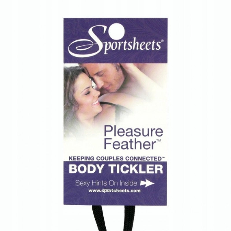 Sportsheets Pleasure Feather Piorko do łaskotania czerwone