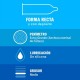 Durex Natural XL 12 шт. презервативи збільшений розмір латекс
