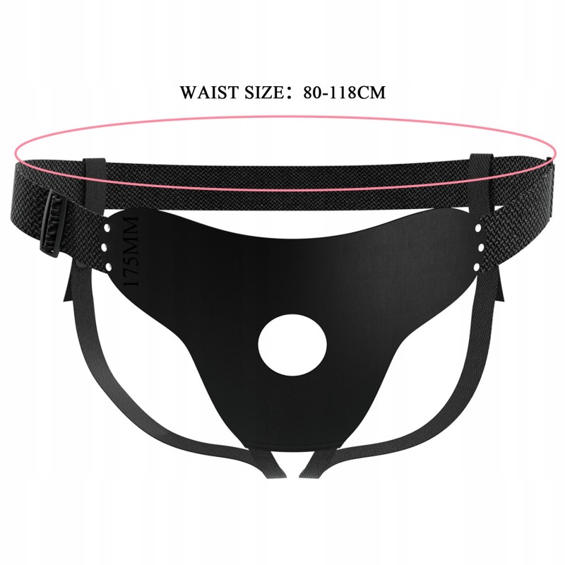Кріплення Party Up strap-on, чорне, Nick