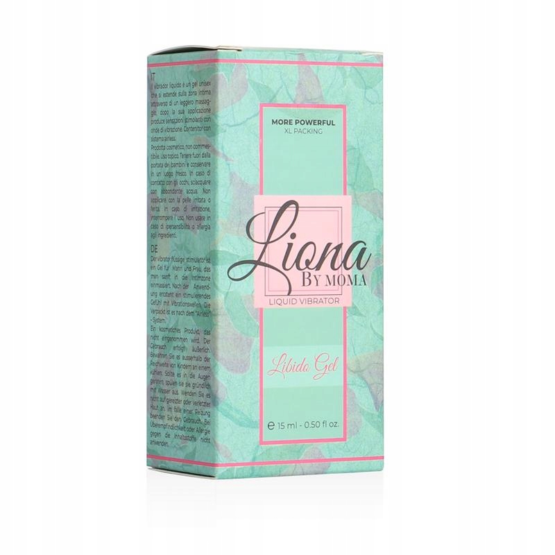 LIONA BY MOMA - РІДКИЙ ВІБРАТОР-ГЕЛЬ LIBIDO 15 МЛ