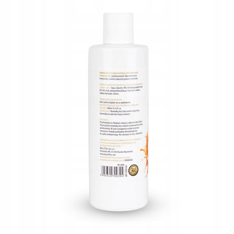 MyLove Aroma Series Інтимний та масажний гель 2в1 Апельсин 300мл