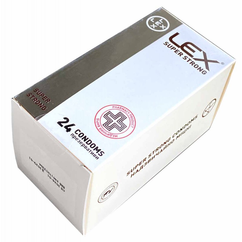 Презервативи LEX Super Strong 24 шт.