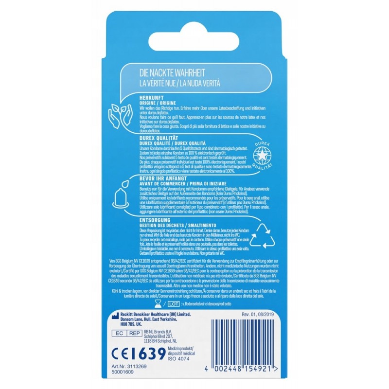 Презервативи Durex Love 8 шт.