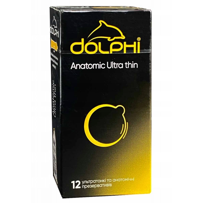 Презервативи Dolphi Anatomic ultra thin 12 шт.