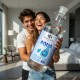 Лубрикант на водній основі AQUA Lube 1000 мл. Інтимний зволожуючий гель. Великий об'єм. Ковзний.