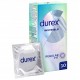 Презервативи DUREX INVISIBLE найтонші, припасовані, змащені, 10 шт.