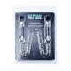 Стимулятор Exclusive Nipple Clamps No.12 Fetish B Series (Кліпси для сосків з ефектом стимуляції)