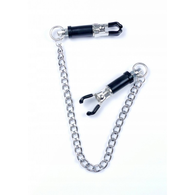 Стимулятор Exclusive Nipple Clamps No.12 Fetish B Series (Кліпси для сосків з ефектом стимуляції)
