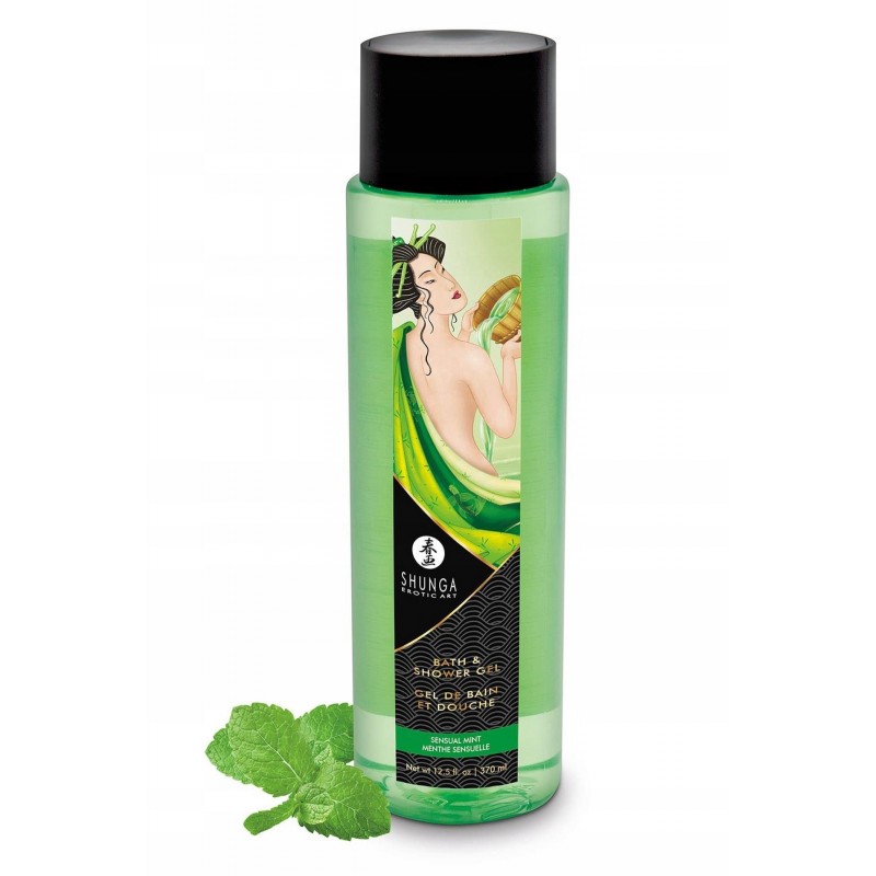 ГЕЛЬ ДЛЯ ДУШУ SENSUAL MINT АЛОЕ ВІТАМІН Е ДЛЯ ЧУТЛИВОЇ ШКІРИ 370 МЛ