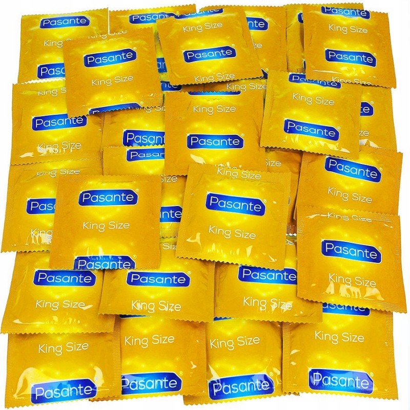 Презервативи PASANTE KING SIZE 50 шт. – XXL великий розмір, комфорт та якість