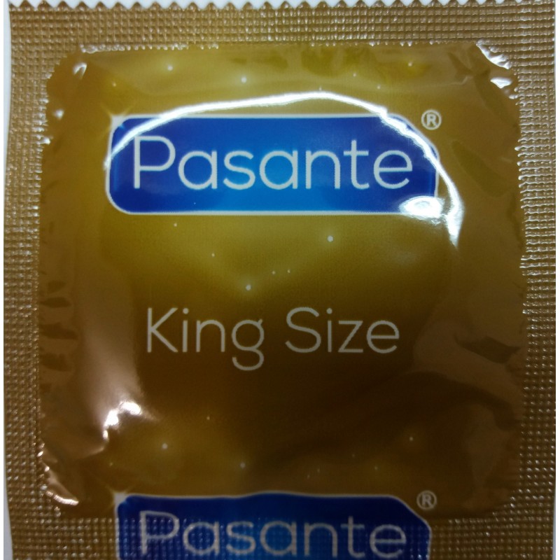 Презервативи PASANTE KING SIZE 50 шт. – XXL великий розмір, комфорт та якість