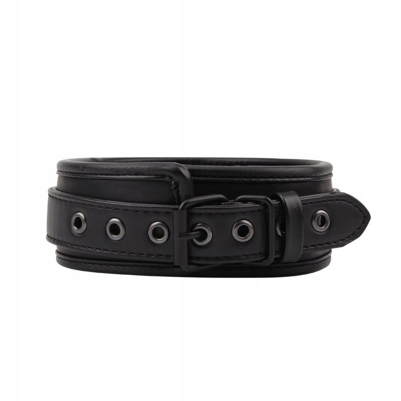 РЕГУЛЬОВАНИЙ М'ЯКИЙ ШКІРЯНИЙ НАШИЙНИК Deluxe Leather Collar УНІВЕРСАЛЬНИЙ РОЗМІР