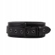 РЕГУЛЬОВАНИЙ М'ЯКИЙ ШКІРЯНИЙ НАШИЙНИК Deluxe Leather Collar УНІВЕРСАЛЬНИЙ РОЗМІР