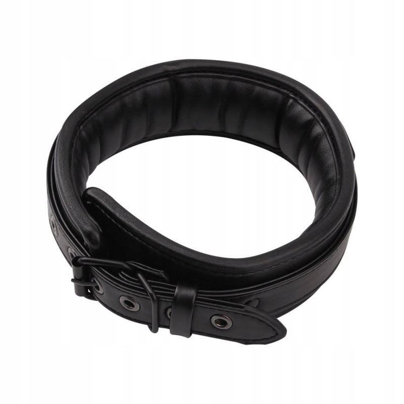 РЕГУЛЬОВАНИЙ М'ЯКИЙ ШКІРЯНИЙ НАШИЙНИК Deluxe Leather Collar УНІВЕРСАЛЬНИЙ РОЗМІР