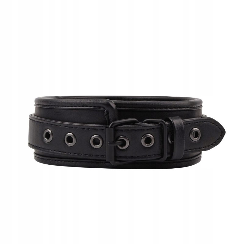 РЕГУЛЬОВАНИЙ М'ЯКИЙ ШКІРЯНИЙ НАШИЙНИК Deluxe Leather Collar УНІВЕРСАЛЬНИЙ РОЗМІР