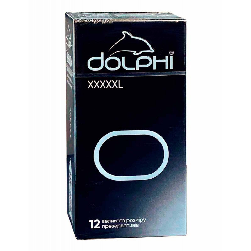 Презервативи Dolphi XXXXXL 12 шт.