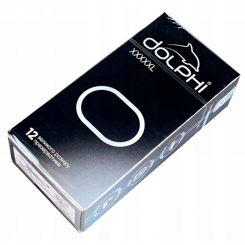 Презервативи Dolphi XXXXXL 12 шт.