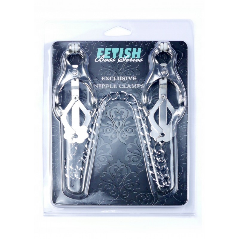 Стимулятор Exclusive Nipple Clamps No.11 Fetish B Series (Кліпси для сосків з ефектом стимуляції, серія Fetish B, №11)