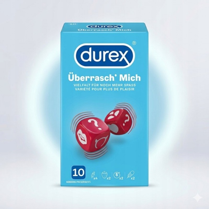 Презервативи Durex Мікс-сюрприз Uberrasch Mich 10шт. DE