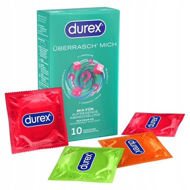 Презервативи Durex Мікс-сюрприз Uberrasch Mich 10шт. DE
