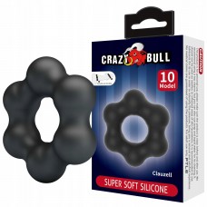 КІЛЬЦЕ НА ПЕНІС CLAUZELL CRAZY BULL СИЛІКОНОВЕ ЕЛАСТИЧНИЙ ПОСИЛЕННЯ ЕРЕКЦІЇ