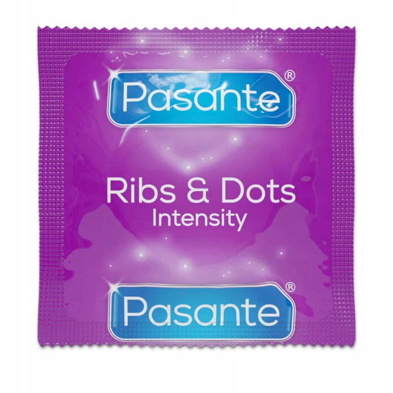 Презервативи Pasante Ribs & Dots/Intensity оптом, 144 шт.