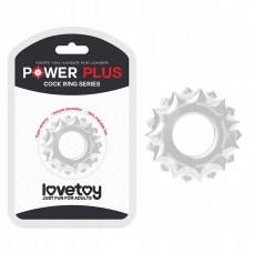 Ерекційне кільце POWER PLUS TPE м'яке еластичне 0,8-1,6 см і 2-4 см