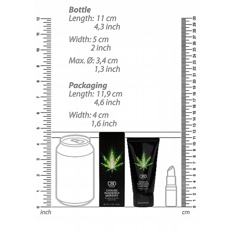 CBD Каннабісовий лубрикант на водній основі - 50 мл