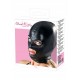 МАСКА WET LOOK ЧОРНА З ВІДКРИТИМИ ОЧИМА ТА РОТОМ 92% ПОЛІЕСТЕР 8% СПАНДЕКС