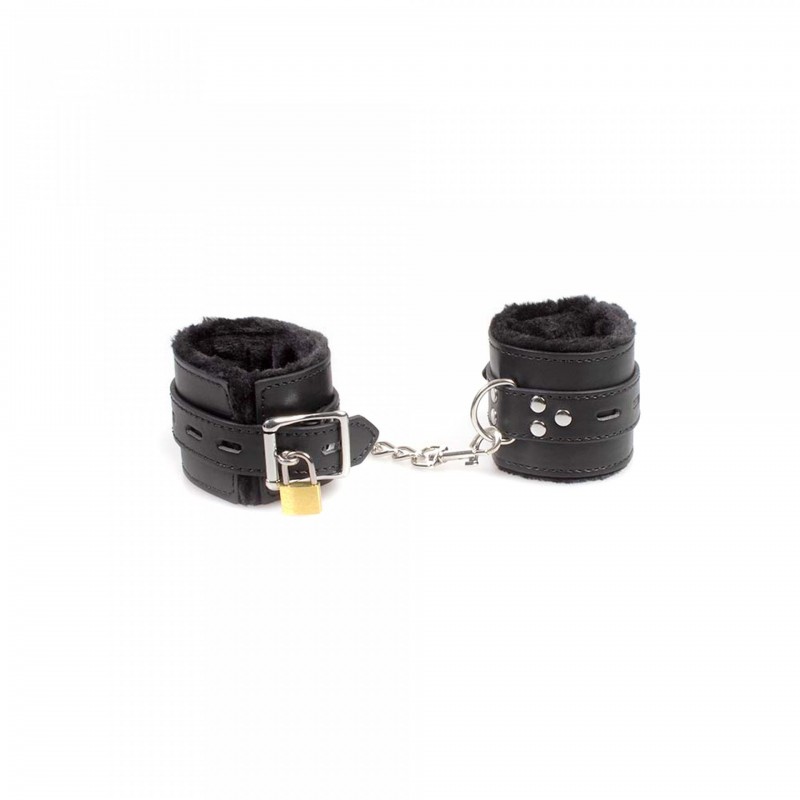 Наручники Black Bondage Handcuffs БДСМ
