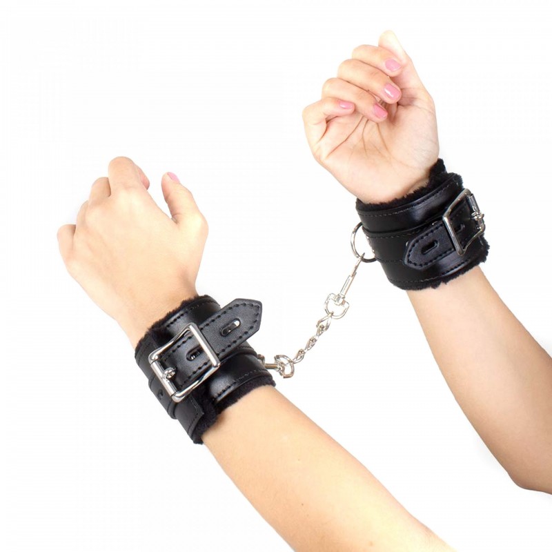 Наручники Black Bondage Handcuffs БДСМ