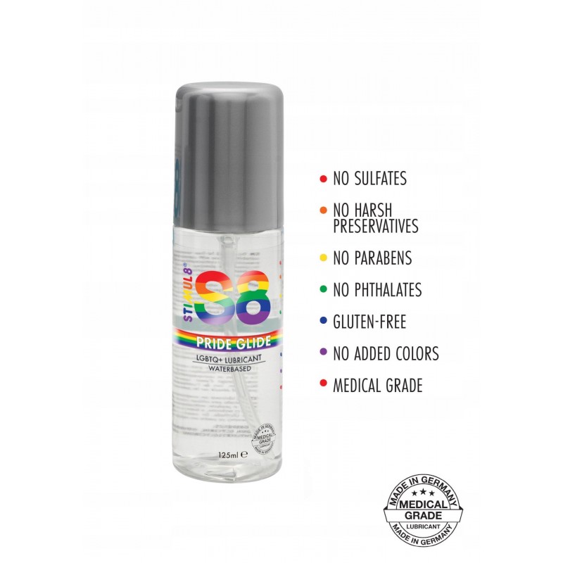 S8 WB Pride Glide Lube 125мл Натуральний