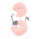 Наручники Fetish B - Series - Furry Cuffs Light Pink (Рожеві наручники з хутром серії Fetish B)