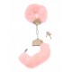 Наручники Fetish B - Series - Furry Cuffs Light Pink (Рожеві наручники з хутром серії Fetish B)