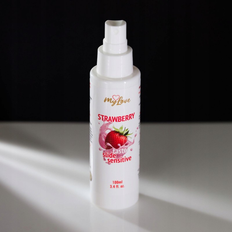 MyLove Taste-slide sensitive-strawberry, 100 мл.