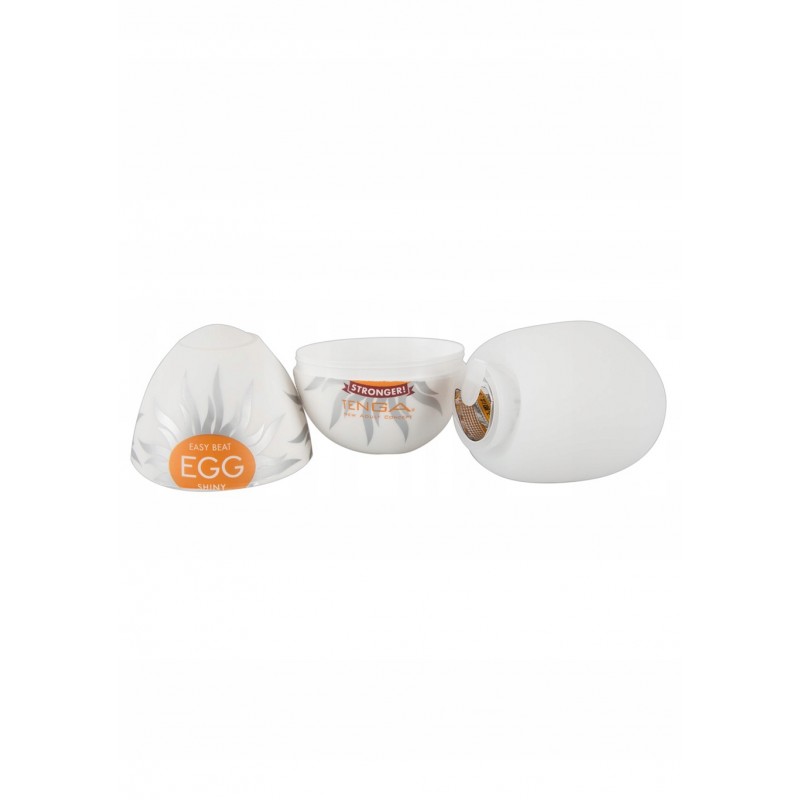 Мастурбатор Tenga Egg Shiny Stronger білий