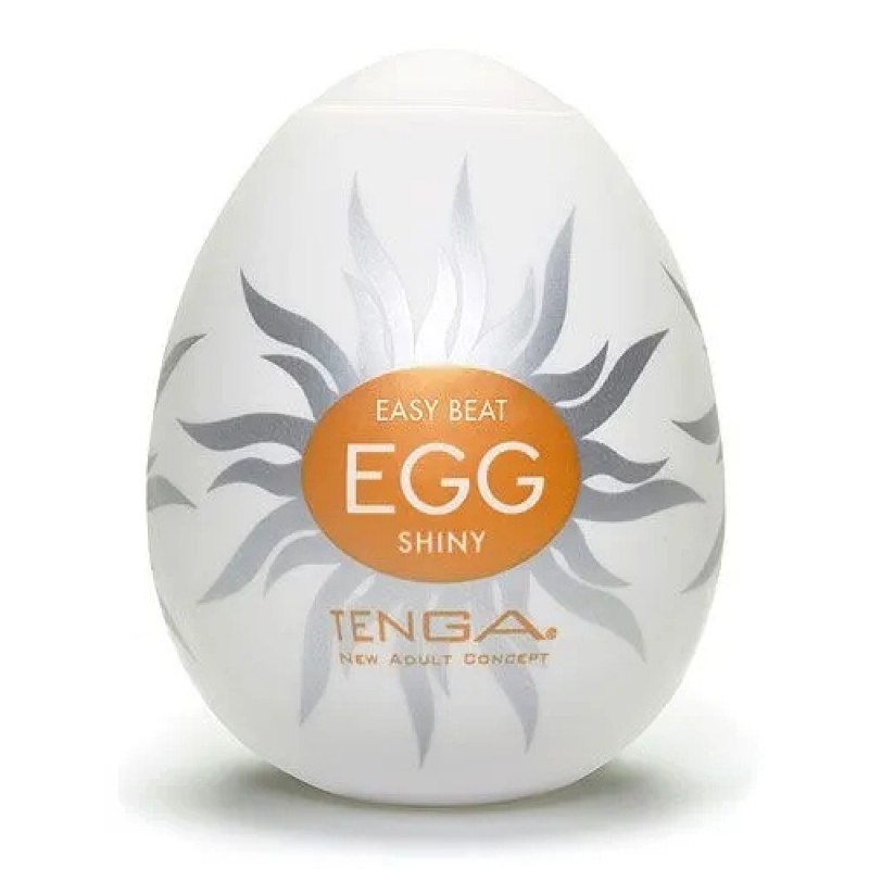 Мастурбатор Tenga Egg Shiny Stronger білий