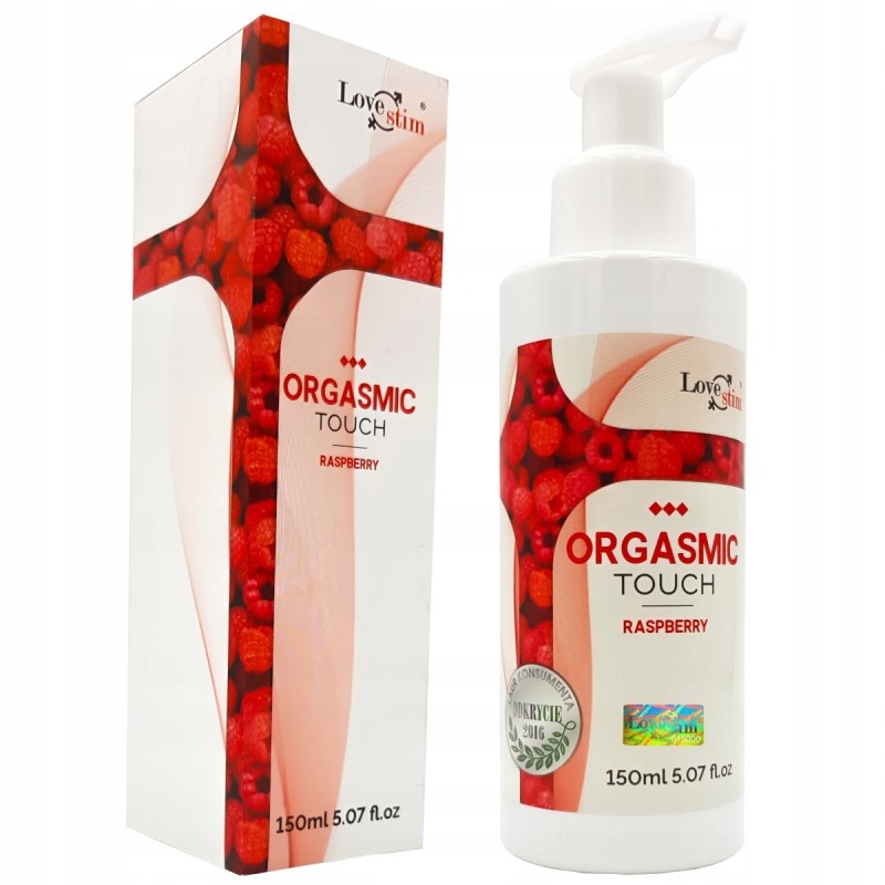 Інтимний гель LoveStim Orgasmic Touch Raspberry 150 мл для масажу