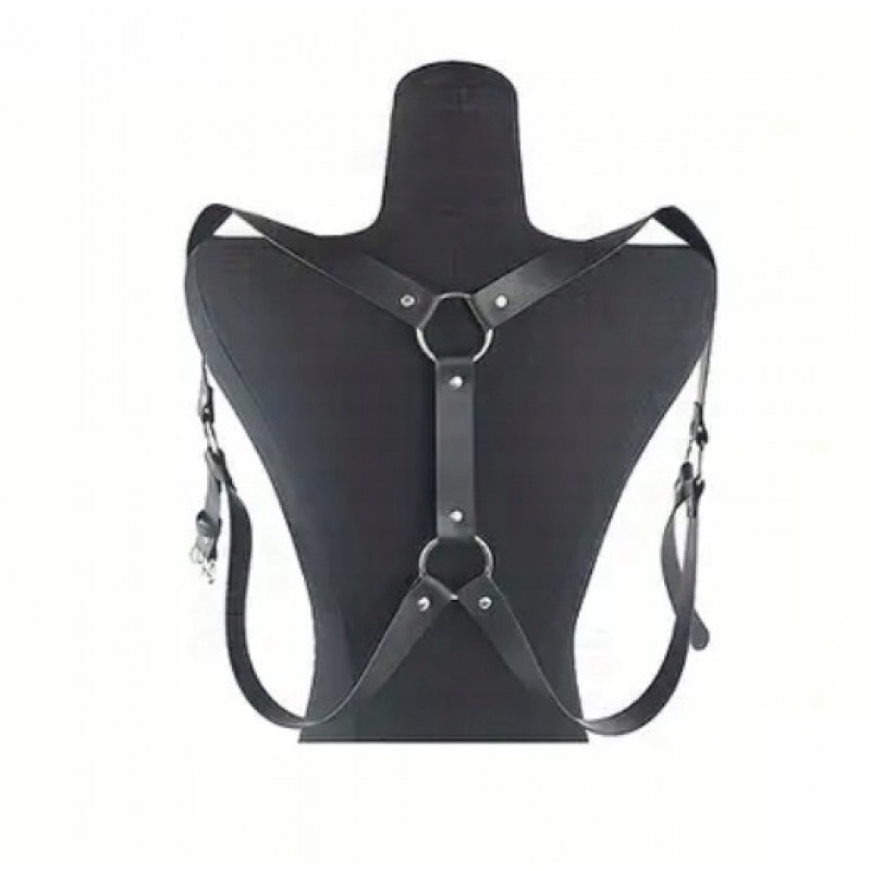Чорний harness регульований спереду L