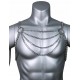 Збруя з ланцюгом з переплетенням броні harness L/XL