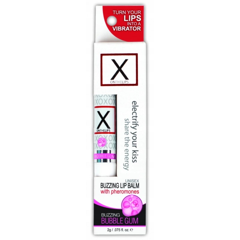 Sensuva X On The Lips бальзам для губ Bubblegum 2г натуральний склад