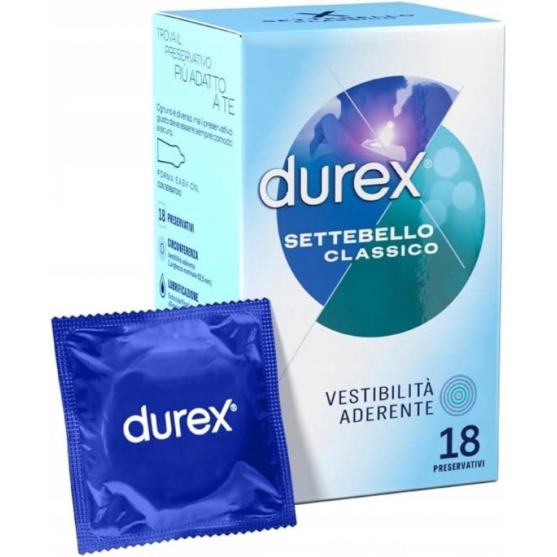 Презервативи Durex Settebello Classico 18 шт