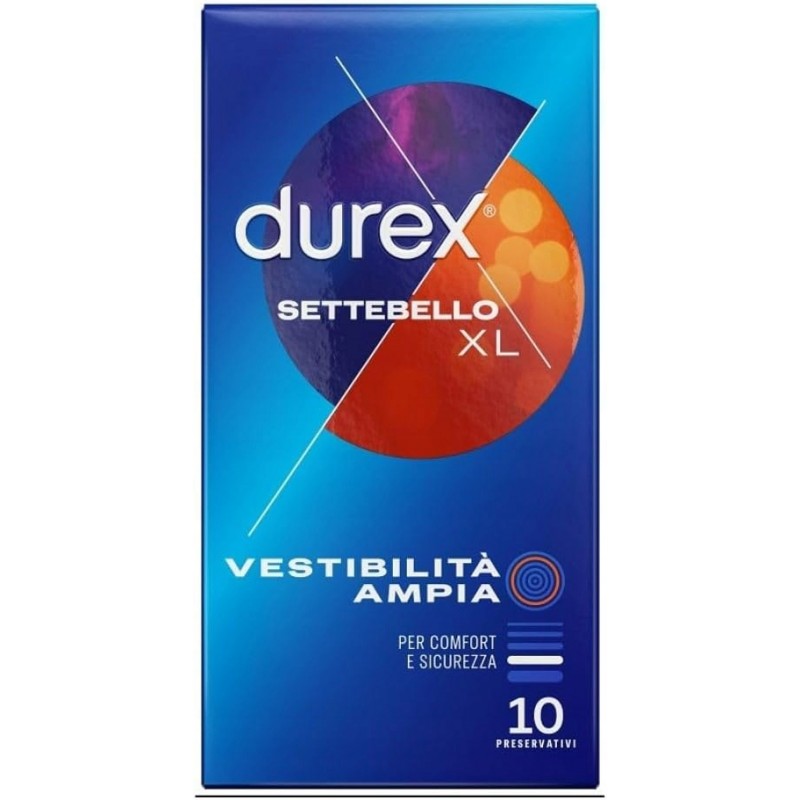 Презервативи Durex Settebello XL Дуже великі 10 шт