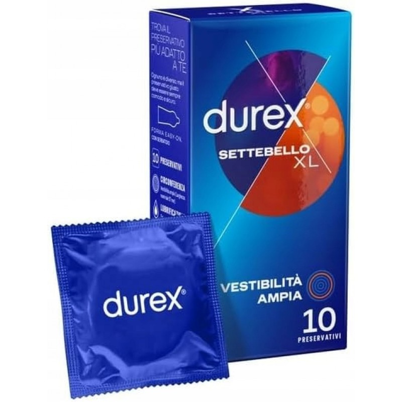 Презервативи Durex Settebello XL Дуже великі 10 шт
