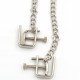 Затискачі для сосок чоловічі з ланцюжком Mister B Pinch Pressure Clamps