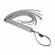 Sportsheets Edge Chain Flogger Чорний - міцний батіг з металевими ланцюгами