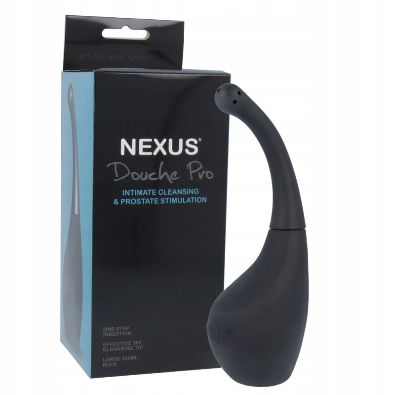 Анальна груша Nexus Douche Pro 330 мл гігієнічна система для глибокого очищення
